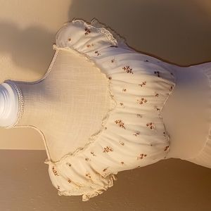 Creme 1950s Vintage Nighty size M